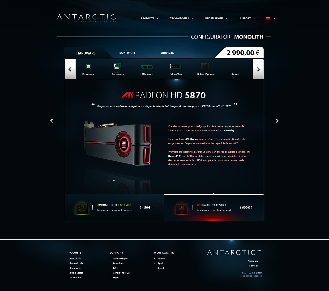 Antarctic Website
